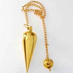 Brass-Dowsing-Pendulum-with-Chain